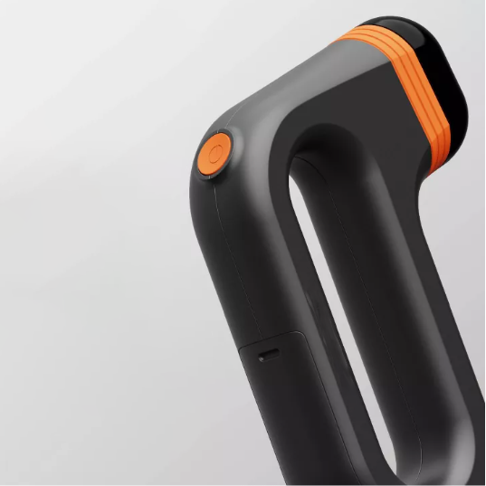 Ergonomic Handheld Vibration Massager with One-Button Control and Compact Design
