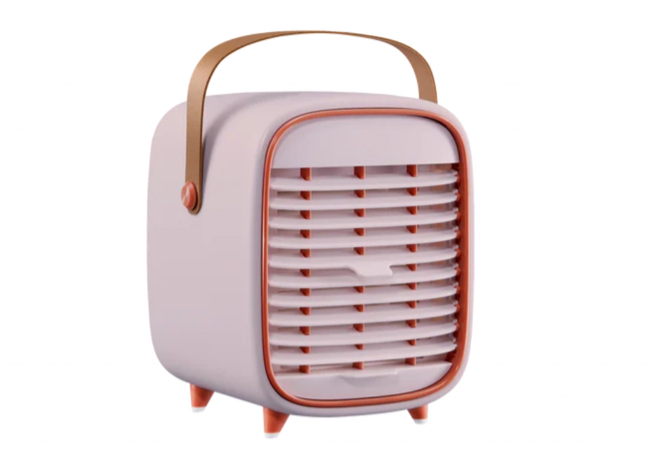Portable Travel Air Purifier with Rechargeable Battery and Carry Handle
